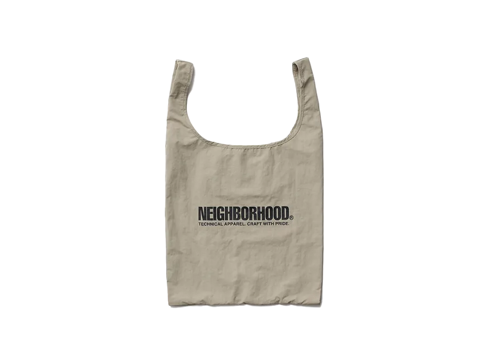 NEIGHBORHOOD x Fukuoka International Airport Tote Bag S "Beige"