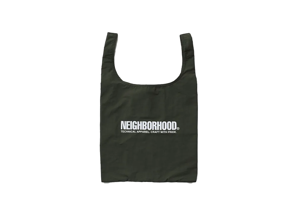 NEIGHBORHOOD x Fukuoka International Airport Tote Bag S "Khaki"