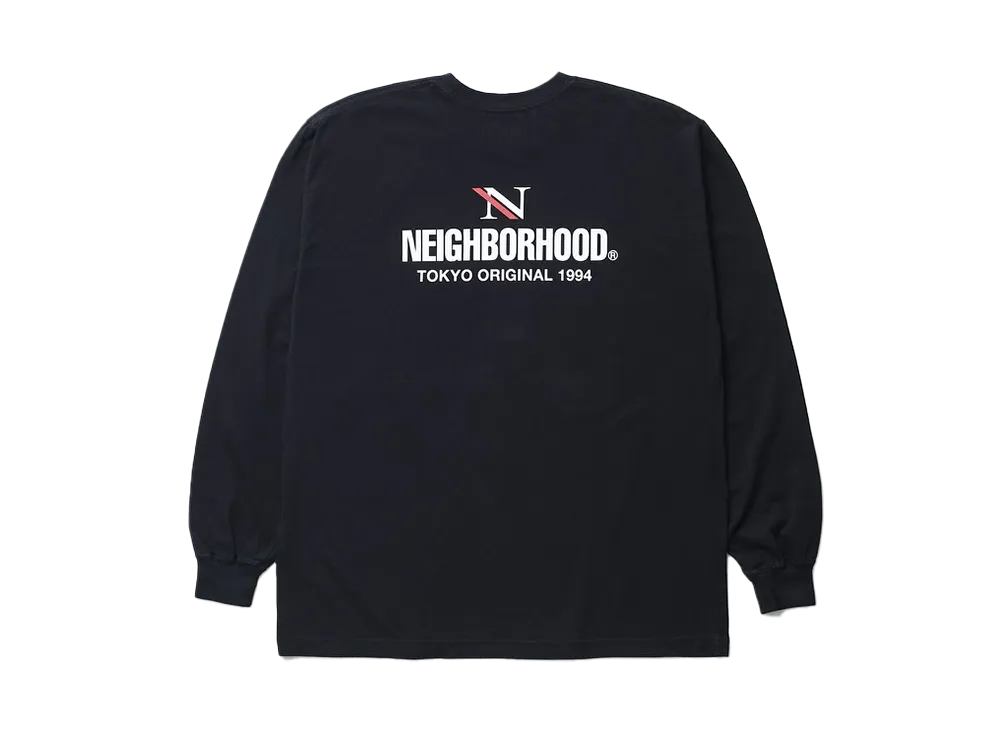 NEIGHBORHOOD x Fukuoka International Airport Ls Tee "Black"