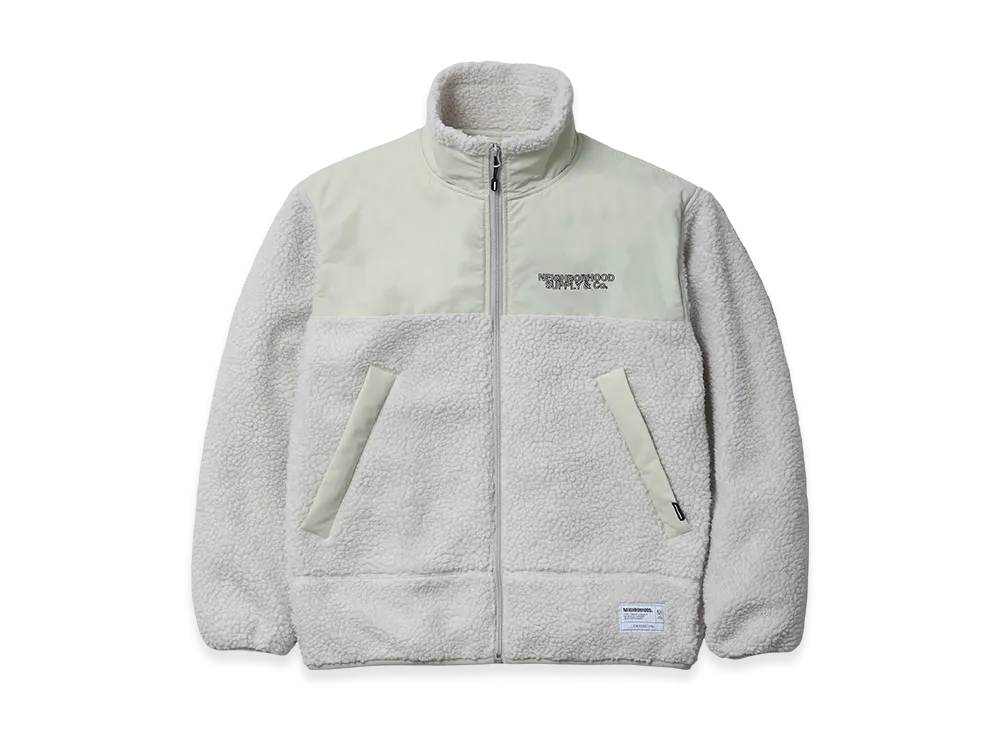 NEIGHBORHOOD Fleece Jacket "Off White"