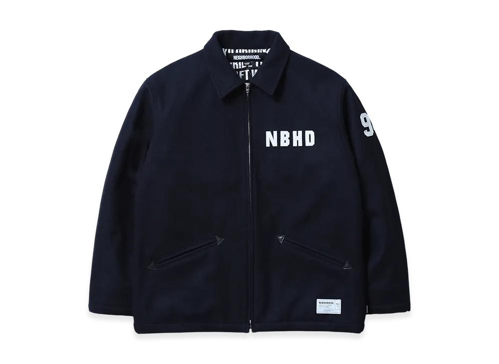 NEIGHBORHOOD Melton Jacket "Navy"