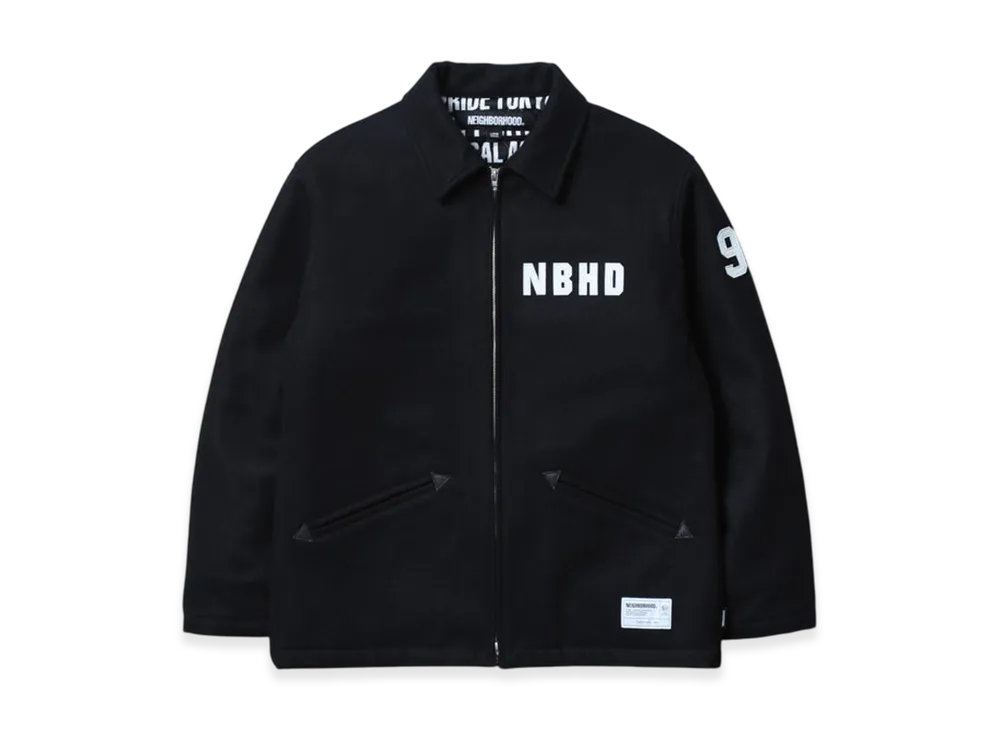 NEIGHBORHOOD Melton Jacket "Black"