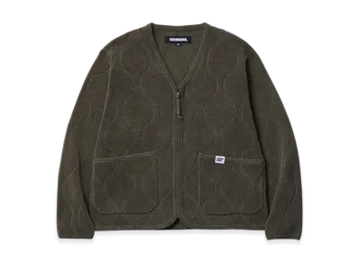 NEIGHBORHOOD Quilting Zip Cardigan "Olive Drab"