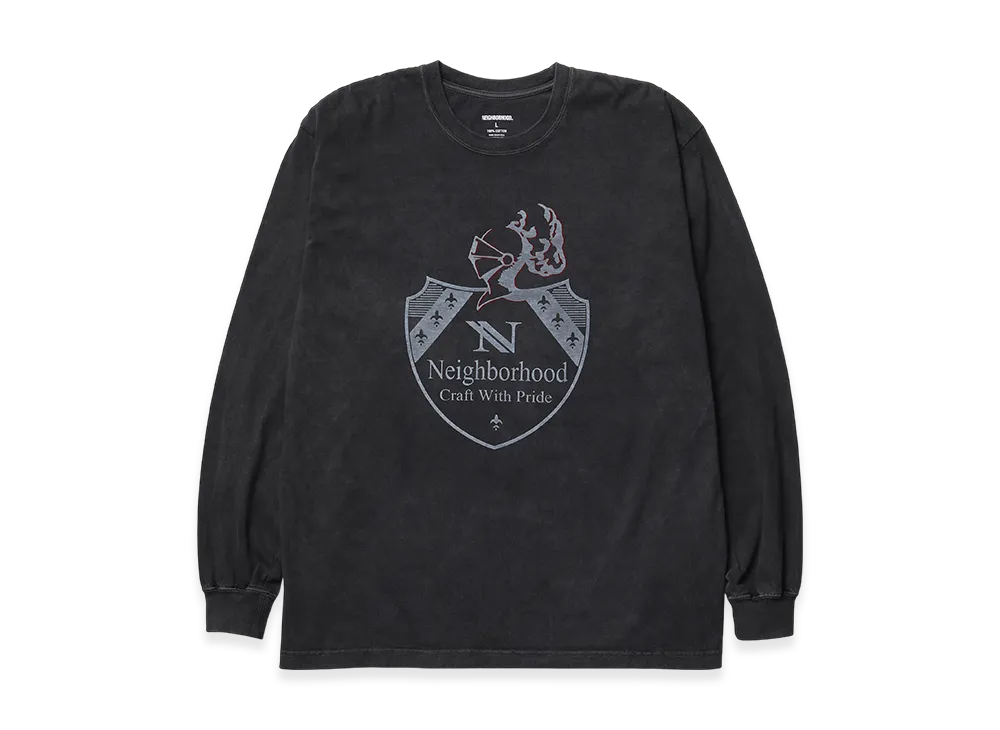 NEIGHBORHOOD NH. Tee LS-16 "Black"
