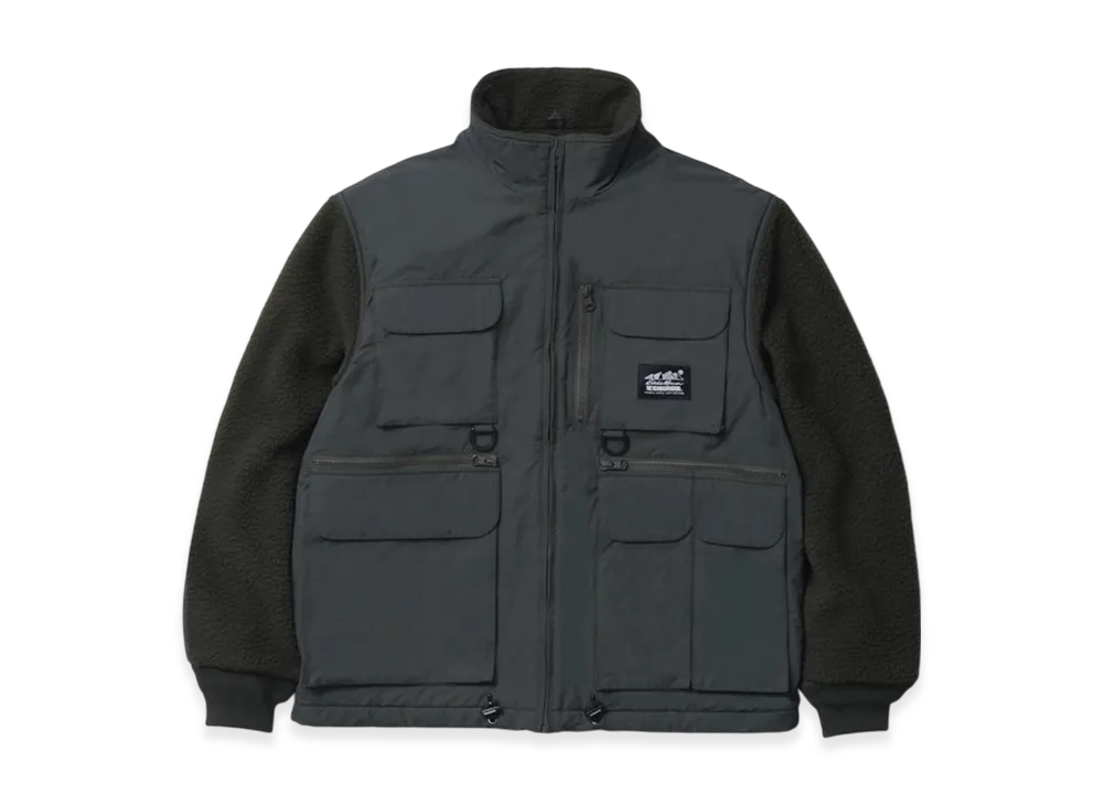 NEIGHBORHOOD x Eddie Bauer Fleece Fishing Jacket "Olive Drab"