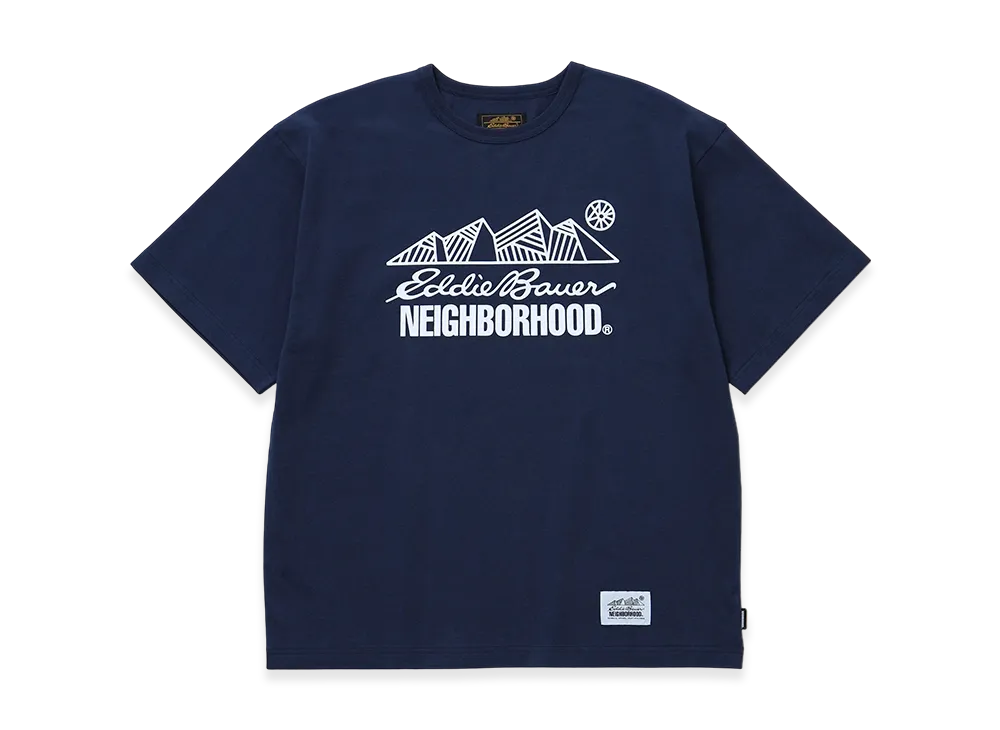 NEIGHBORHOOD x Eddie Bauer Classic Crewneck SS "Navy"
