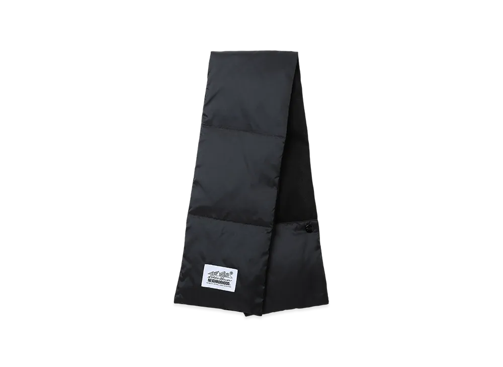 NEIGHBORHOOD x Eddie Bauer Down Muffler "Black"