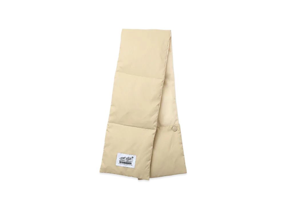 NEIGHBORHOOD x Eddie Bauer Down Muffler "Beige"