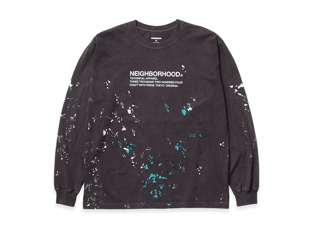 NEIGHBORHOOD NH. Tee LS-18 "Brown"