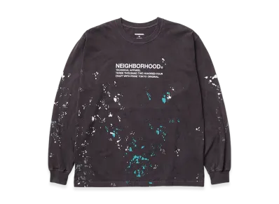 NEIGHBORHOOD NH. Tee LS-18 "Brown"