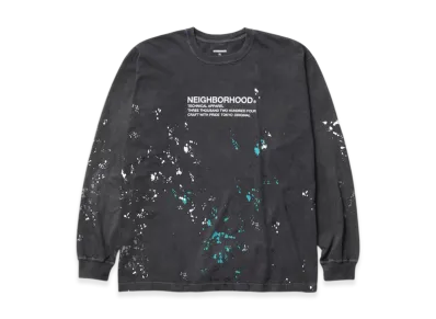 NEIGHBORHOOD NH. Tee LS-18 "Black"