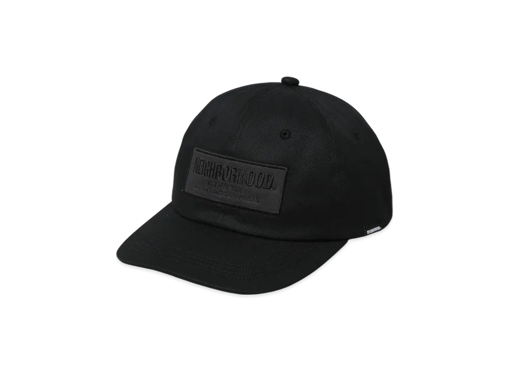 NEIGHBORHOOD Dad Cap-1 "Black"