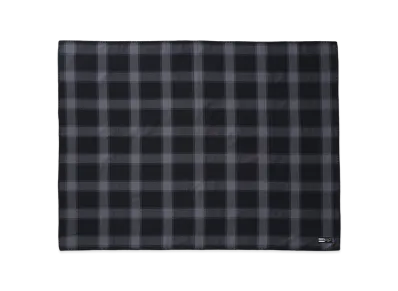 NEIGHBORHOOD Buffalo Check Blanket "Gray"