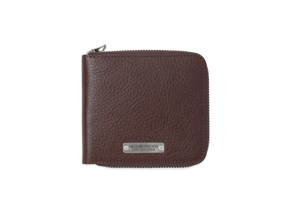 NEIGHBORHOOD Leather Wallet "Brown"