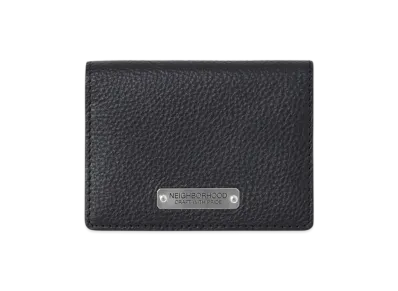 NEIGHBORHOOD Leather Card Case "Black"