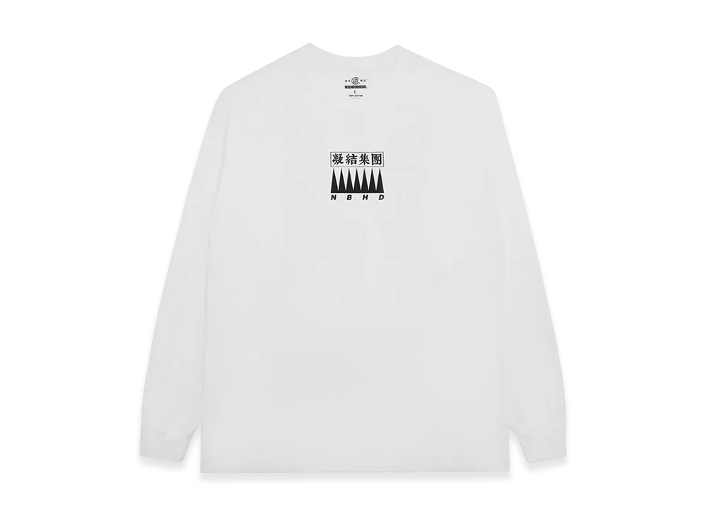 NEIGHBORHOOD x CLOT L/S T-Shirt "White"