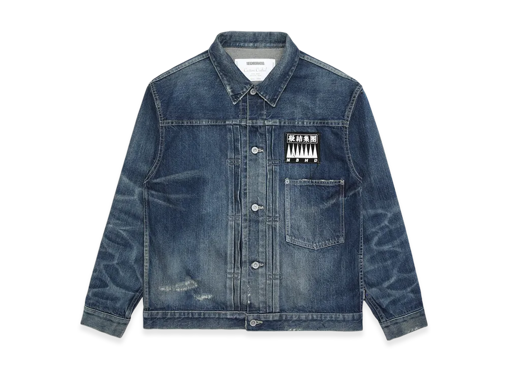 NEIGHBORHOOD x CLOT Savage Denim Type-1 Jacket "Indigo"