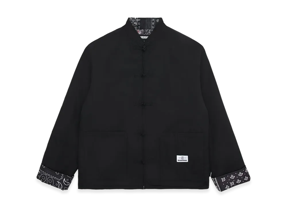 NEIGHBORHOOD x CLOT Reversible Kung Fu Jacket "Black"
