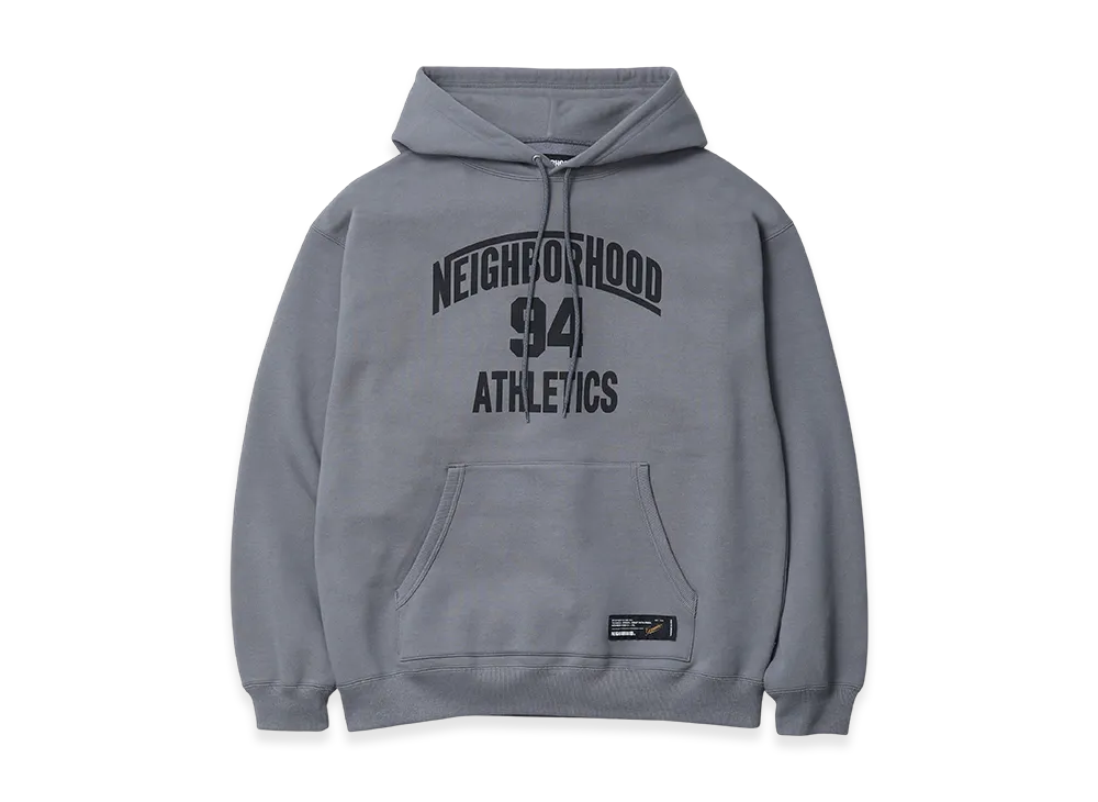 NEIGHBORHOOD Plain Sweat Hoodie LS "Gray"