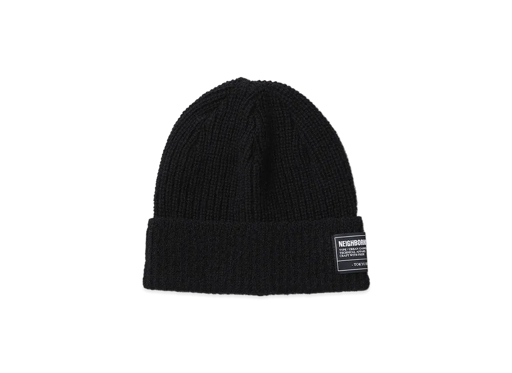 NEIGHBORHOOD JP Beanie "Black"