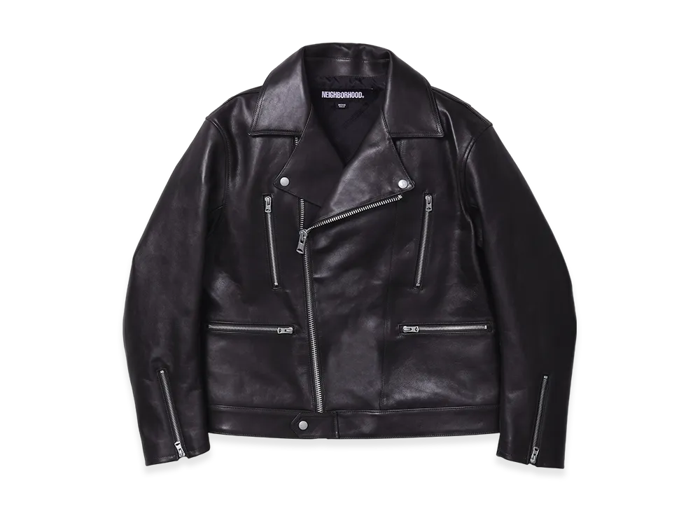 NEIGHBORHOOD Leather Riders Jacket "Brown"