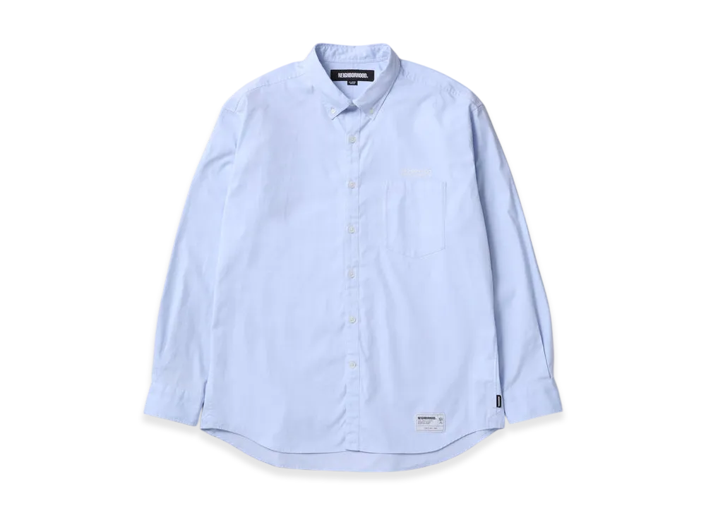 NEIGHBORHOOD Trad BD Shirt LS "Saxe"