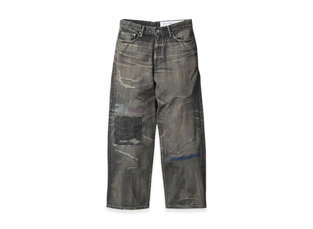 NEIGHBORHOOD Savage Denim DP Wide Pants "Black"