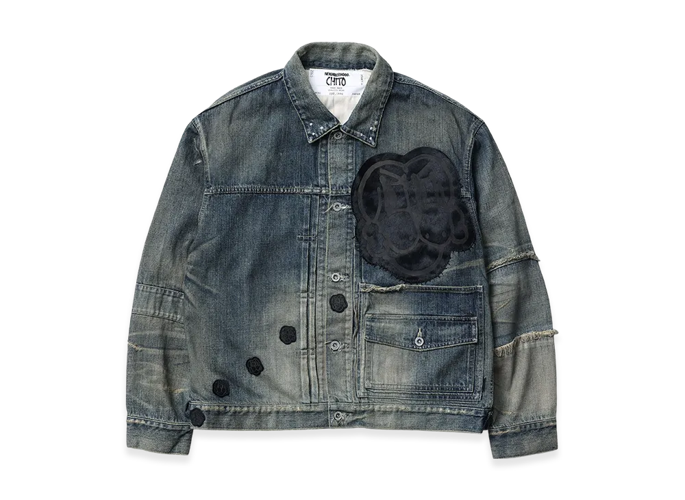 NEIGHBORHOOD x CHITO Savage Denim Type-1 Jacket Mod "Indigo"