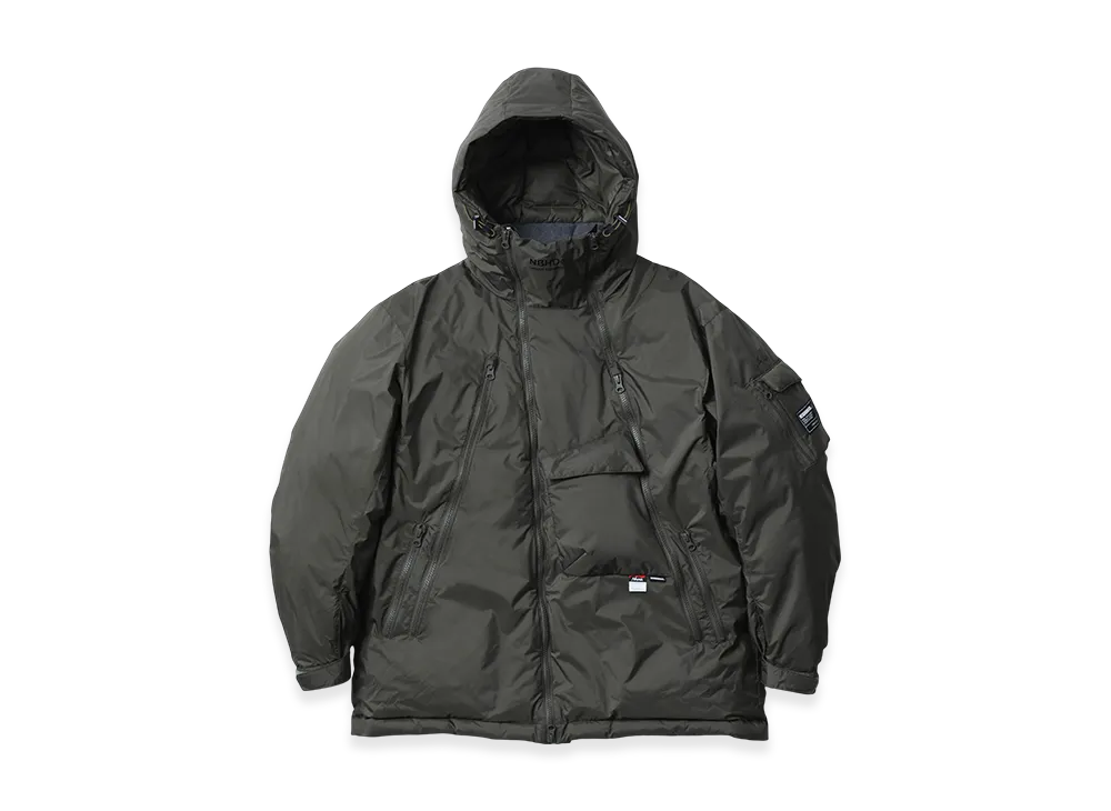 NEIGHBORHOOD x NANGA Down Jacket "Olive Drab"