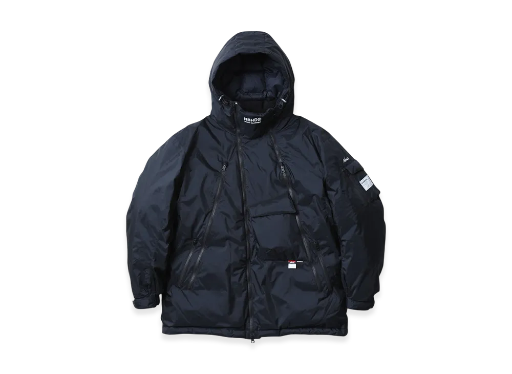 NEIGHBORHOOD x NANGA Down Jacket "Black"