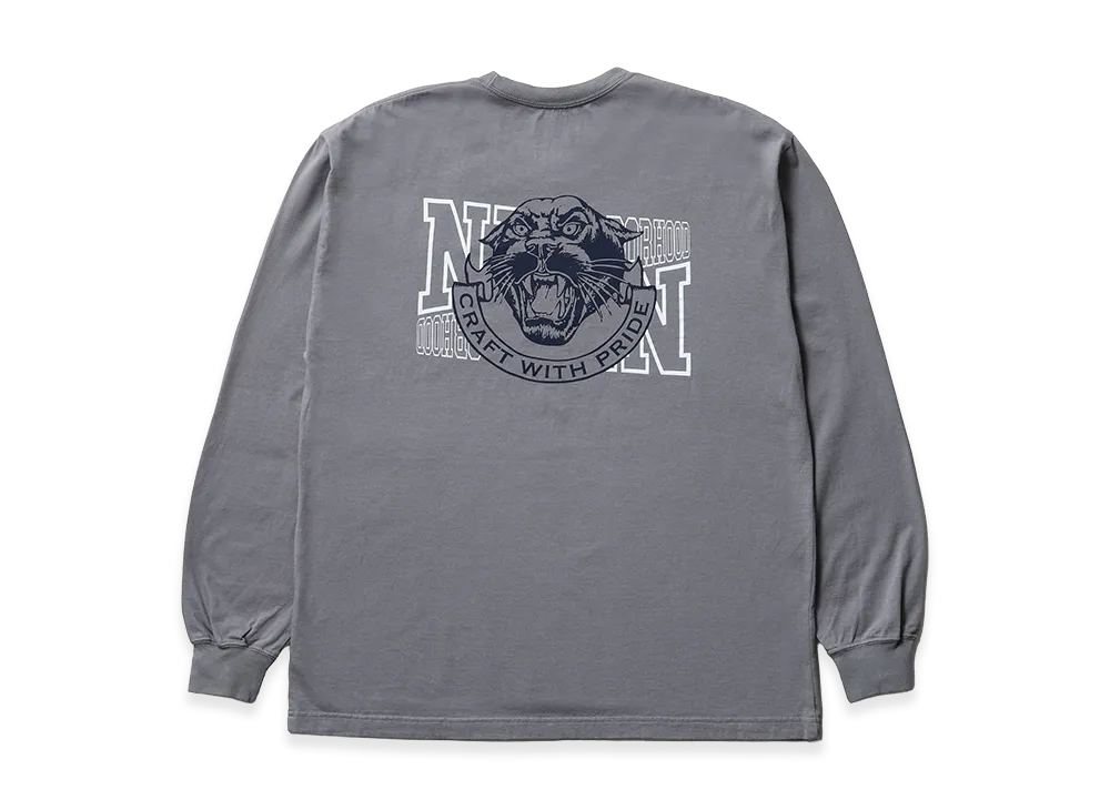 NEIGHBORHOOD NH 252 Spot . Tee LS-2 "Gray"