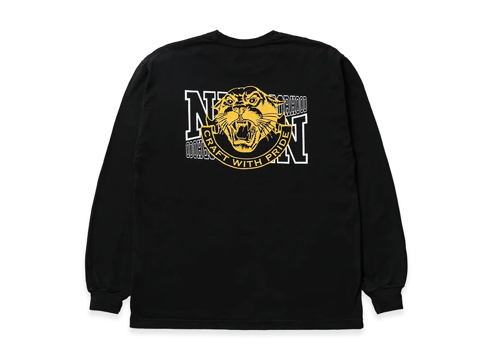 NEIGHBORHOOD NH 252 Spot . Tee LS-2 "Black"