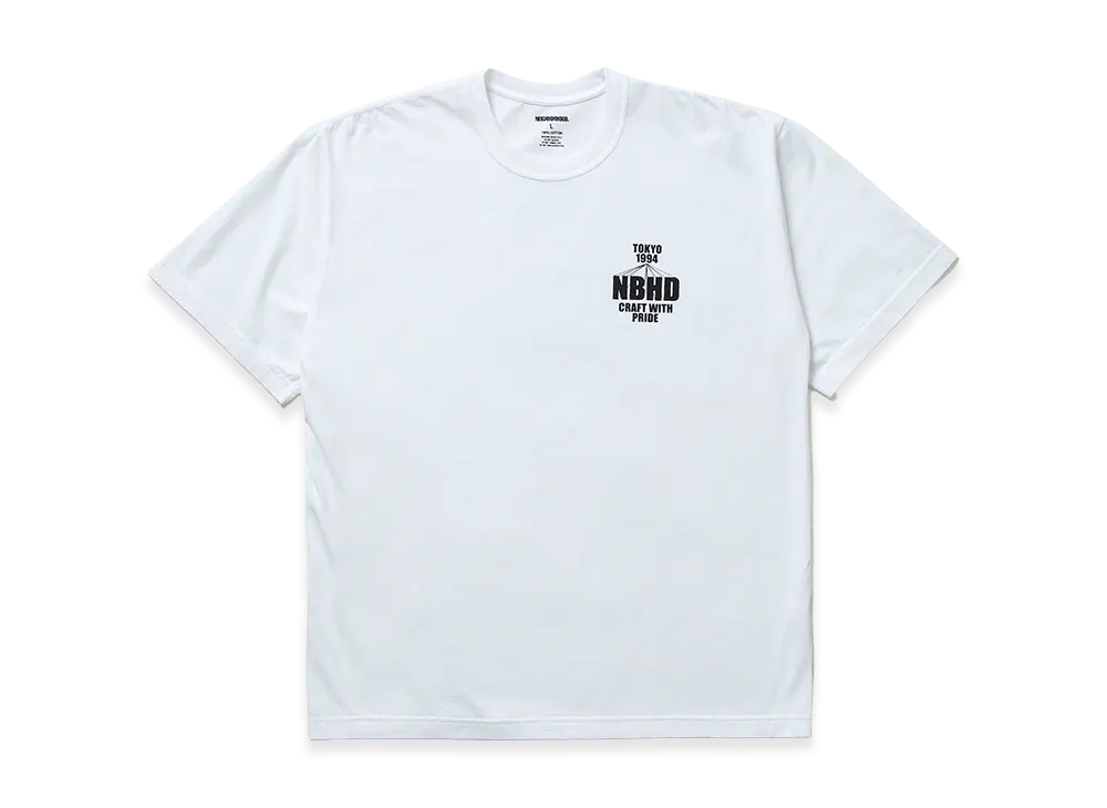 NEIGHBORHOOD NH 252 Spot . Tee SS-5 "White"