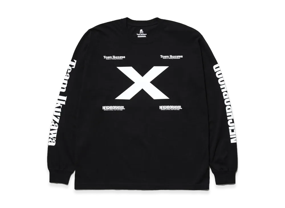 NEIGHBORHOOD x Team Ikuzawa Tee LS "Black"