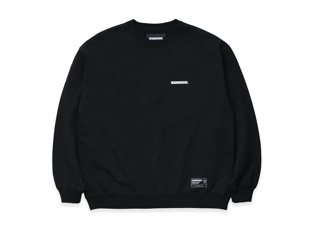 NEIGHBORHOOD Staple Sweat Shirt LS "Black"