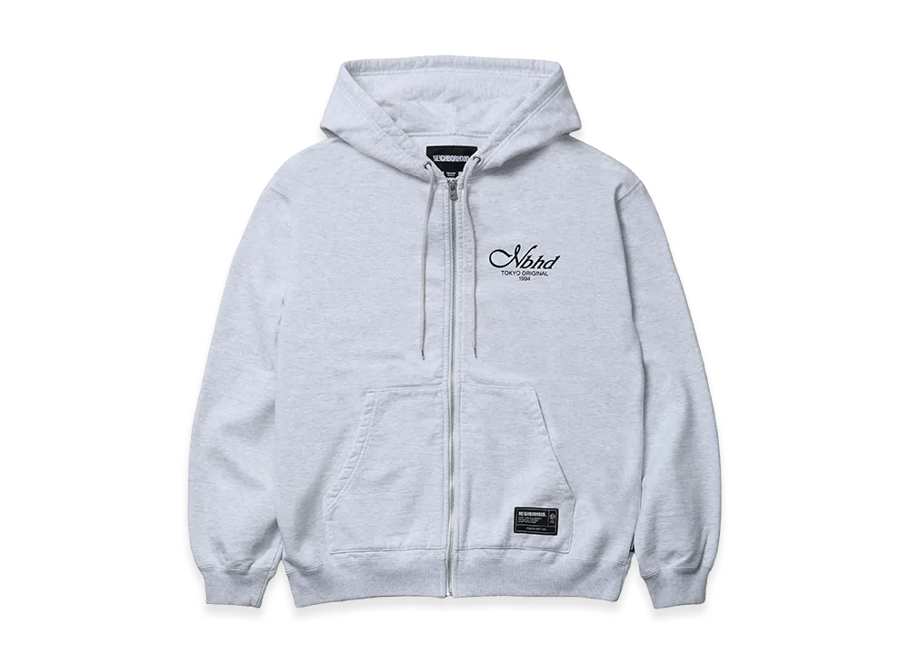 NEIGHBORHOOD Staple Sweat Zip Hoodie LS "Oatmeal"