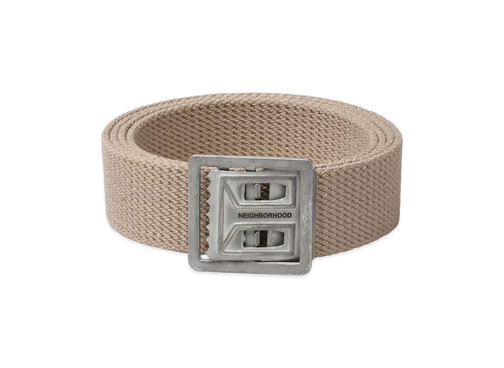 NEIGHBORHOOD GI Belt "Beige"
