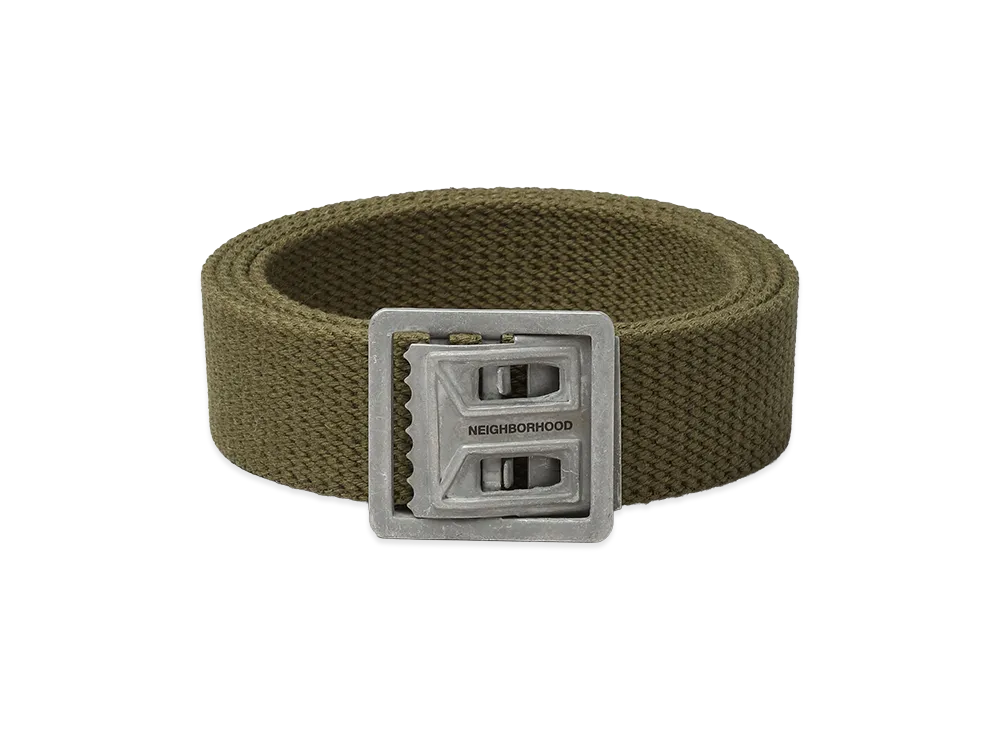 NEIGHBORHOOD GI Belt "Olive Drab"