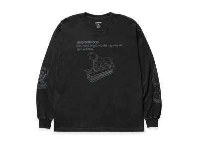 NEIGHBORHOOD NH Tee LS-8 "Black"