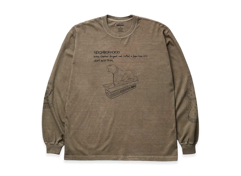 NEIGHBORHOOD NH Tee LS-8 "Olive Drab"
