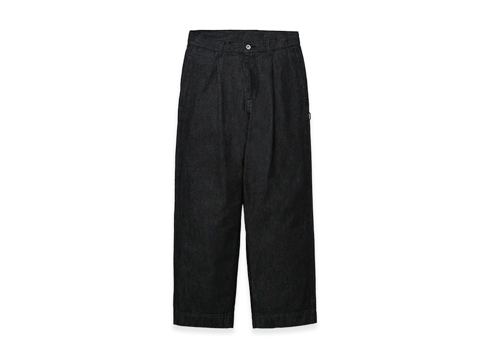 NEIGHBORHOOD Denim Tuck Pants "Black"