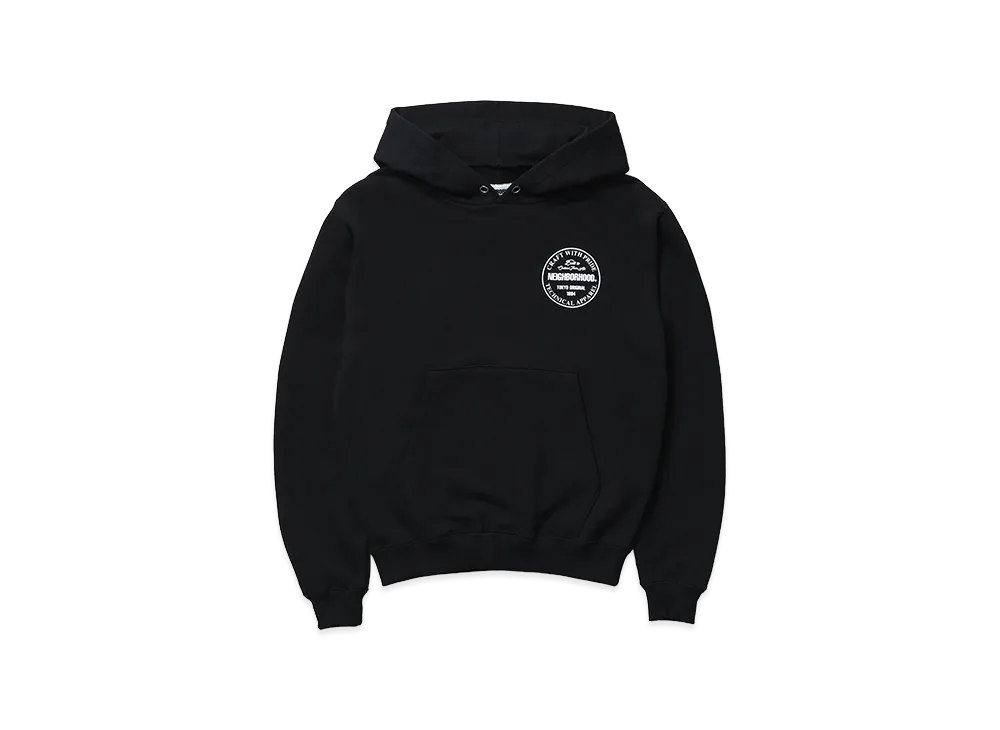 NEIGHBORHOOD Kids OT Sweat Hoodie LS "Black"