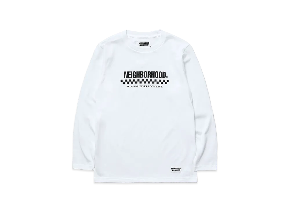 NEIGHBORHOOD Kids OT Tee LS-2 "White"