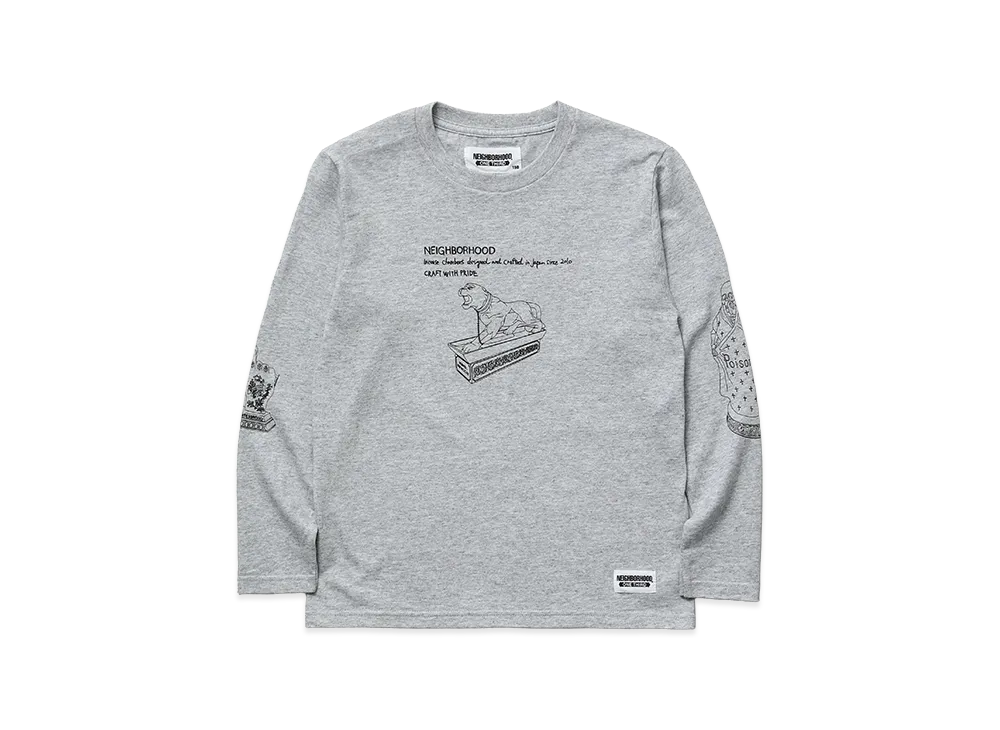 NEIGHBORHOOD Kids OT Tee LS-4 "Gray"