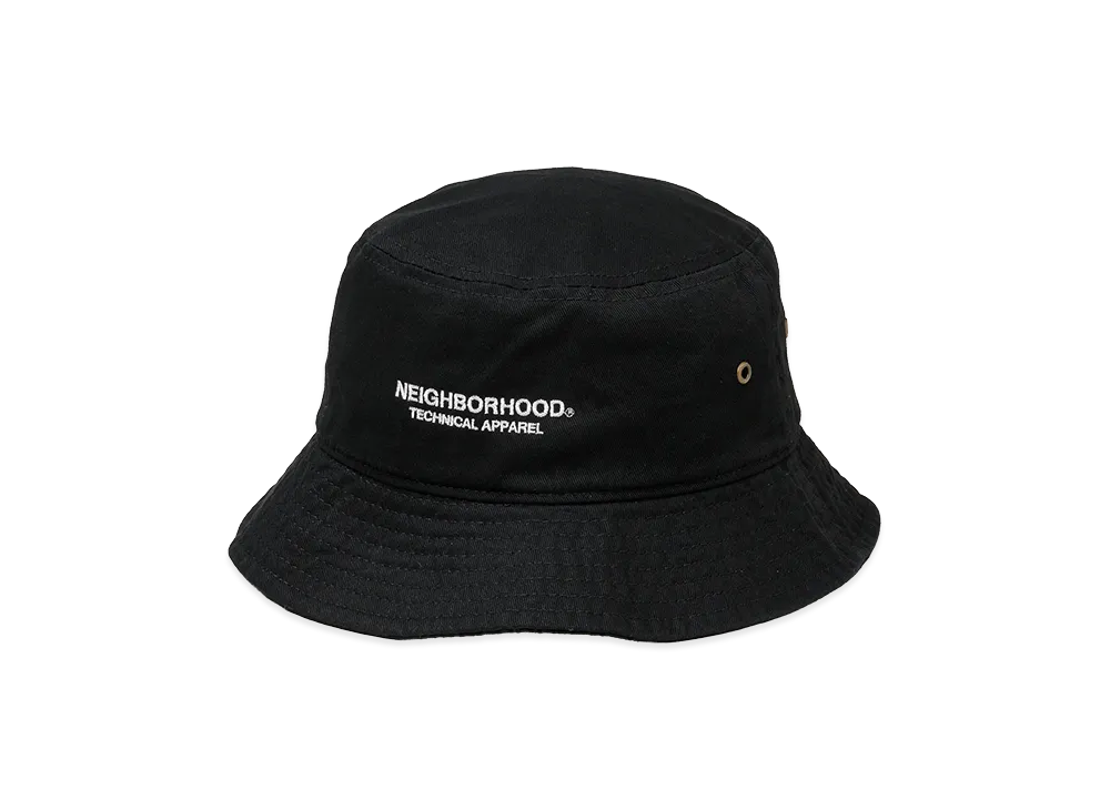 NEIGHBORHOOD Kids OT Bucket Hat "Black"