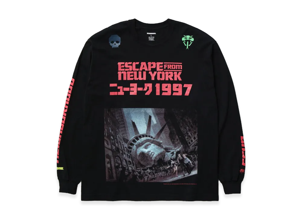 NEIGHBORHOOD x SSUR Tee LS "Black"