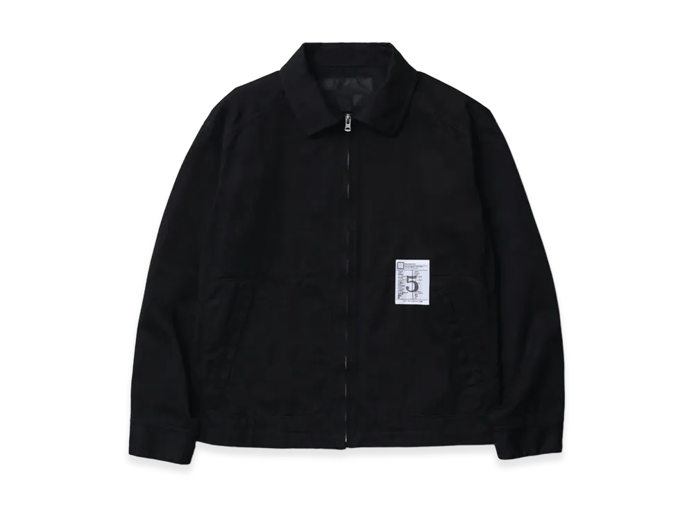 NEIGHBORHOOD BW. Zip Work Jacket "Black"