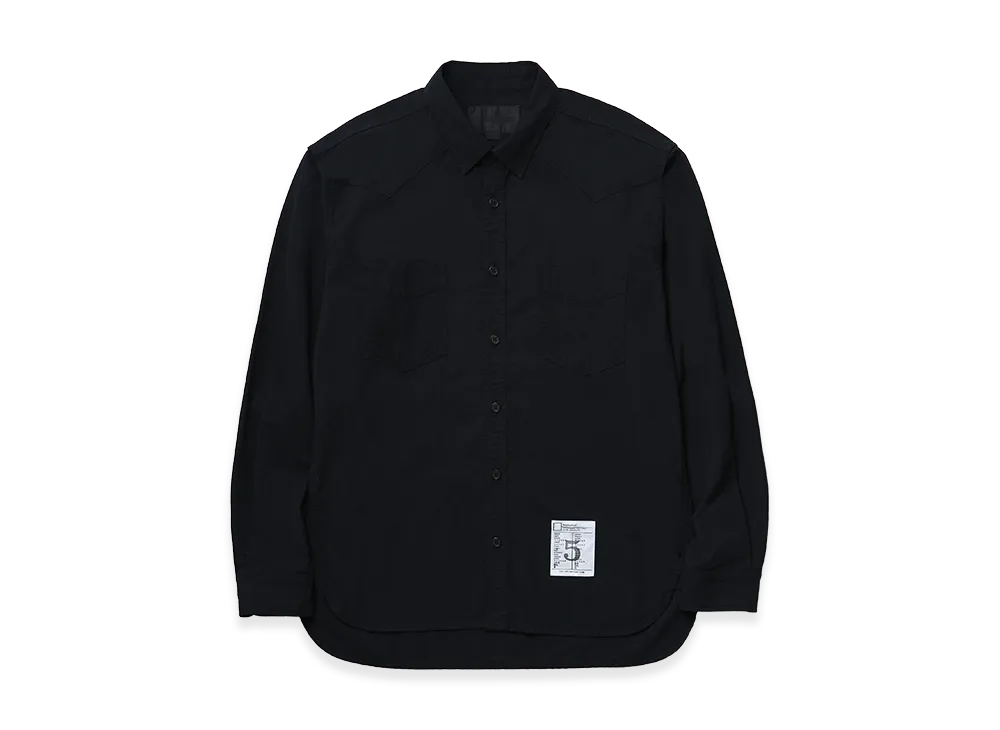 NEIGHBORHOOD BW. Western Shirt LS "Black"