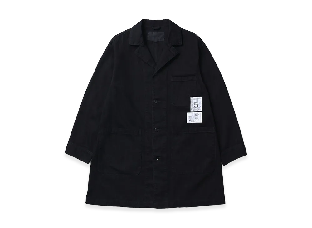 NEIGHBORHOOD x KATHARINE HAMNETT BW . Shop Coat "Black"