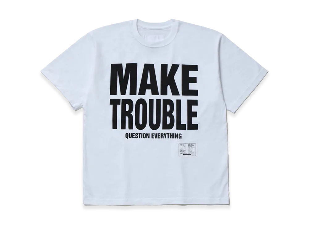 NEIGHBORHOOD x KATHARINE HAMNETT Crewneck SS-2 "White"